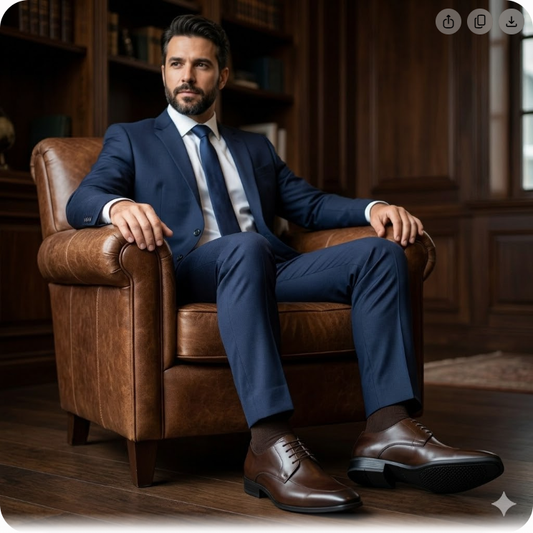 Detalhe do couro premium Sandro Moscoloni